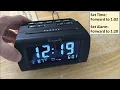 Dreamsky Dimmable Radio Alarm Clock - Perfect