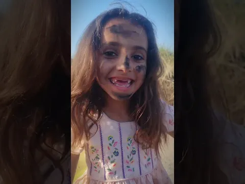 Pani mein Cycle Ghareeb bachi #anayavideo #funny