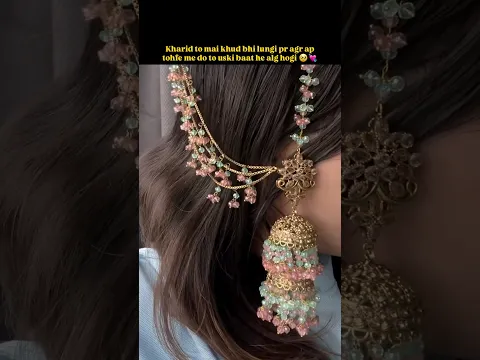 Kashmiri Jhumka ๐โจ Ethnic Look! #shorts #viral #trending #ytshorts #shortvideo #shopsyloot #gift