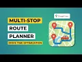 How to Plan a Multi-Stop Route in Google Maps for FREE Find the Shortest Drive Time