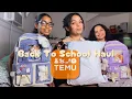 Back To School Temu Haul-Capybara Cinnamon Roll Sanrio