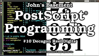 Postscript Printing Labels for a Decagon Score Reel