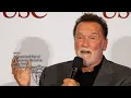 Download Lagu Arnold Schwarzenegger talks redistricting, Charlie Kirk, political violence at USC event