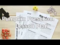 Pumpkin Lesson Plans-Preschool Themes