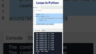 How do loops work in Python
