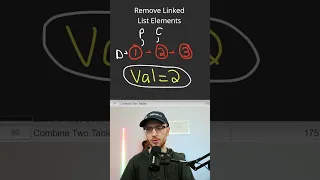 Facebook Coding Interview Question Remove Linked List Elements - Leetcode 203