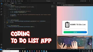 ASMR Programming - Todo List Javascript