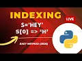 Indexing Slicing in Python What is slicing operator in Python Python tutorial