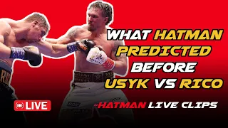 Usyk Vs Rico What Hatman predicted BEFORE the fight