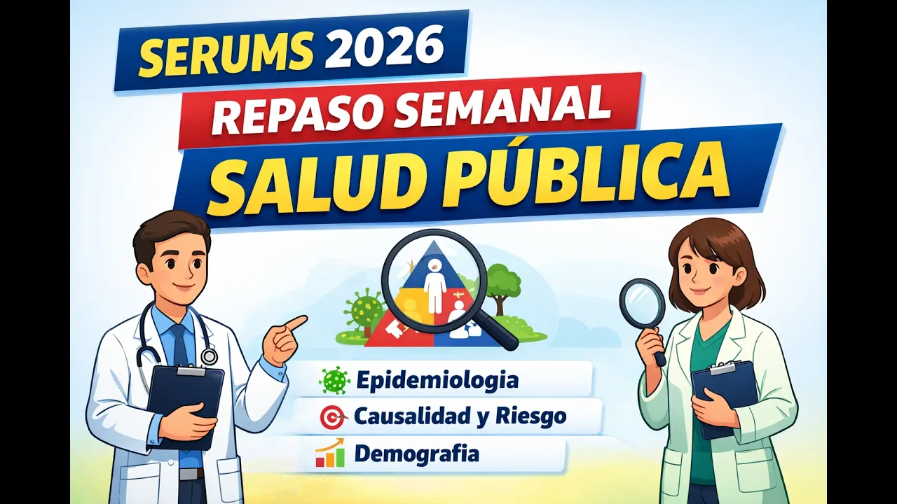 Repaso completo de Salud Pública | Epidemiología, Causalidad y Demografía