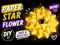 DIY Paper Star Flower
