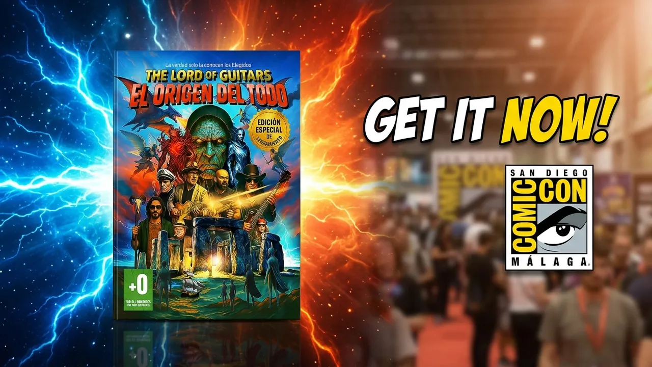 The Lord of the Guitars: El Origen del Todo | Trailer Oficial del Cómic (Universo Transmedia)