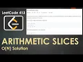 Arithmetic Slices LeetCode 413 Dynamic Programming O N