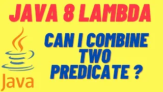 JAVA 8 INTERVIEW QUESTION CAN I COMBINE TWO PREDICATE OR TWO LAMBDA BATH ROOM TOUR InterviewDOT