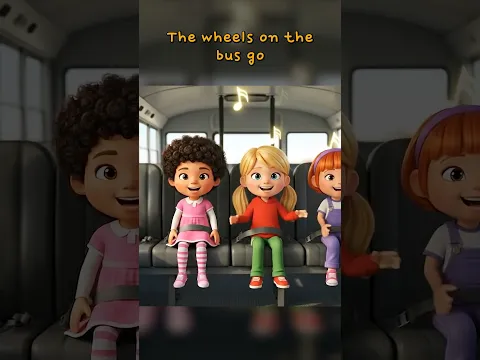 Sing Along with The Wheels on the Bus #nurseryrhymes #kidssongs #shorts