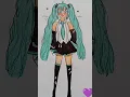 Download Lagu Hatsune miku çizimi / hastune miku drawing #anime#sketch#fyp#keşfet#art