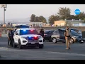 Gunfire Erupts at Hesperia Intersection Leaving One Man Dead Car Riddled With Bullets