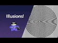 Optical Illusions with Moire Patterns in Scratch