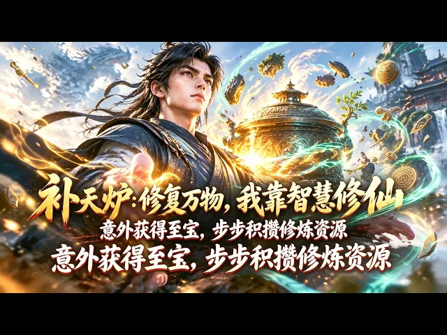 一口气看完丨意外获得至宝补天炉，神炉能够修复世间万物，依靠智慧慢慢积攒修炼资源