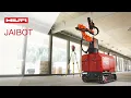 HOW TO operate the Hilti Jaibot - construction robot for overhead drilling applications