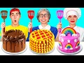 Download Lagu Me vs Grandma Cake Decorating Challenge | Funny Moments by TeamTeen Challenge