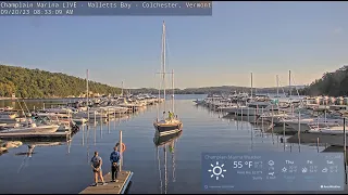 Champlain Marina LIVE WEBCam