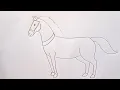 Download Lagu how to draw horse drawing easy step by step@Kids Drawing Talent
