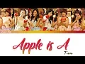 Download Lagu T-ARA티아라 - Apple Is A color coded lyrics Han/Rom/Eng