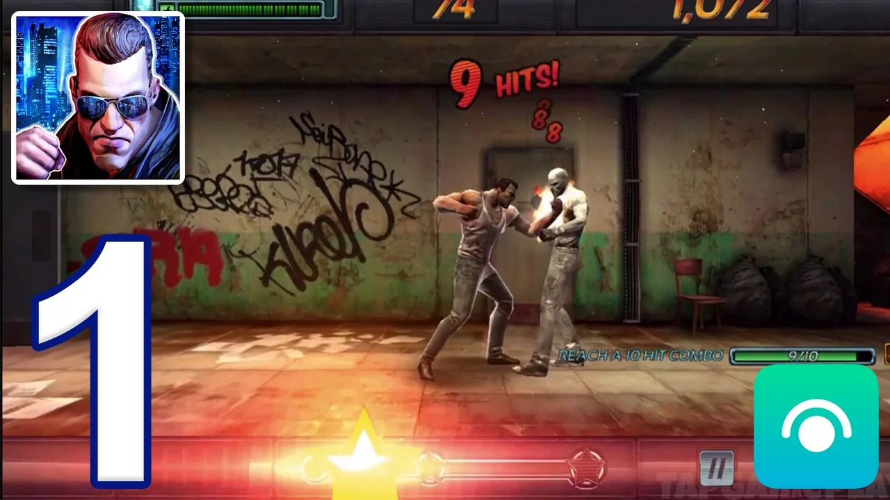Fightback - Gameplay Walkthrough Part 1 - Southside: Cell Block B (iOS, Android)