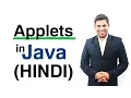 Applets in Java HINDI