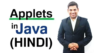 Applets in Java HINDI