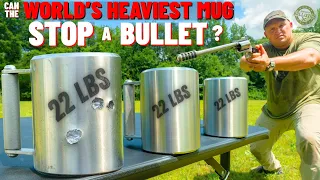 Can The World s Heaviest Mug Stop A Bullet