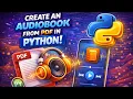 Convert PDF to book Using Python Beginner Friendly Project