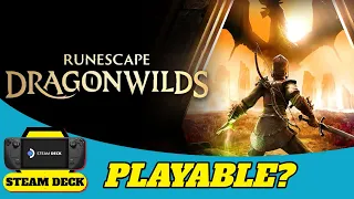 runescape dragonwilds on the steam deck early access playable
