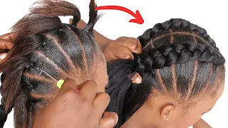 Easy Crochet Braids Hairstyle For Beginners Two Crochet Braid Hairstyle Nkemjeffrey