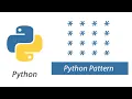 Python Pattern Program - Printing in square shape