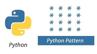 Python Pattern Program - Printing in square shape