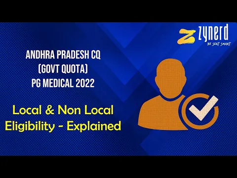 Download MP3 Andhra Pradesh CQ Counseling (Govt Quota)-Local & Non Local Eligibility-ZyNerd's 5 minute Info Guide