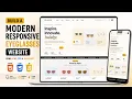 Build a Modern Responsive Eyeglasses Website Using HTML CSS And JavaScript