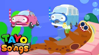 Let's play with Epaulette shark!🥽💦 l Animal Songs | Shark Song | Tayo Nursery Rhymes and Kids Songs