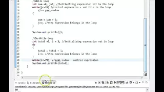 CS Spaunhorst Lesson 12 Part 2 While and Do-While Loops
