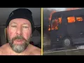Bert Kreischer s Tour Bus On Fire Comedian Details Near-Death Experience