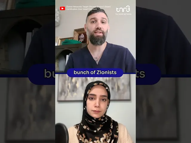 ⁣Dr. Sam Sheikali on the Zionist campaign to silence him