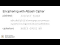 Atbash Cipher
