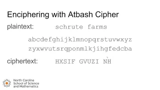 Atbash Cipher