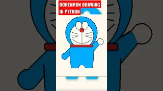 How to draw Doreamon using python turtle