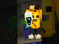 Lagu Minecraft with a PORTAL GUN! #shorts