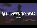 The 1975 - All I Need To Hear