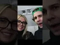 Corinna and David in the bathroom