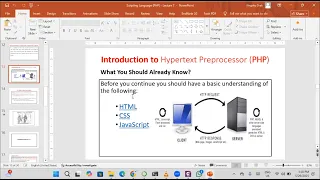 Scripting Languages Lecture 4 PHP 2025